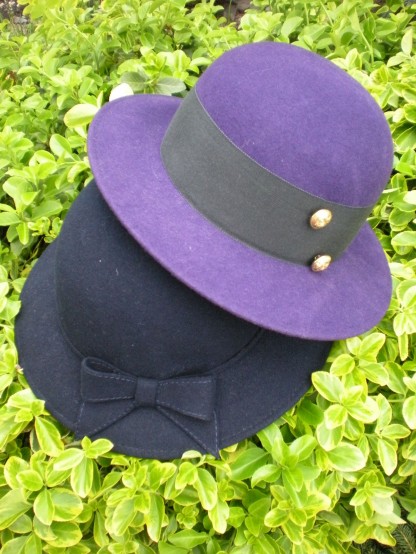 Old purple hat